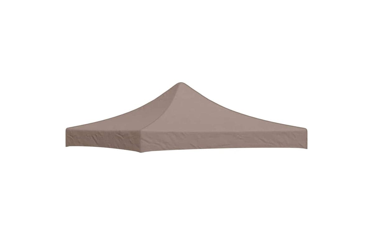 Vidaxl Party Tent Roof 3x3 M Taupe 270 G/m2