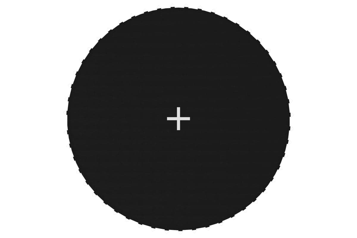 vidaXL 92403 Jumping Mat Fabric Black For 10 Feet/3.05 M Round Trampoline