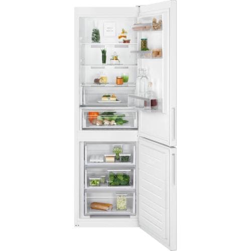 ELECTROLUX            230/101 LITRE 186X60CM FREESTANDING FROST FREE FRIDGE FREEZER - WHITE
