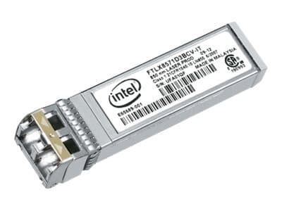 INTEL - Ethernet SFP+ SR Optics - SFP+ transceiver module - 10GbE - 1000Base-SX, 10GBase-SR - 850 nm - for Ethernet Converged Network Adapter X520, X710, Ethernet Server Adapter X520