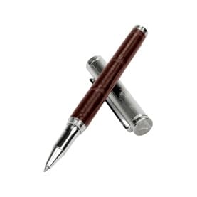 Leather-Bound Ballpoint Pen