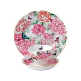 Gratitude Plate, Teacup and Saucer
