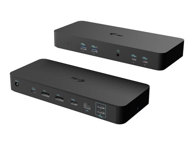 I-TEC - docking station - USB-C / USB4 / Thunderbolt 3 / Thunderbolt 4 / Thunderbolt 5 - HDMI, 2 x DP - 1GbE
