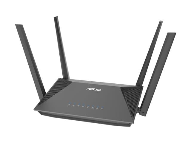 ASUSTEK - ASUS RT-AX52 - wireless router - Wi-Fi 6 - desktop