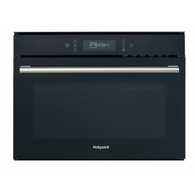 Hotpoint Class 6 Built-In Compact Microwave Oven with Dynamic Crisp and Steam - Black | MP676BLH