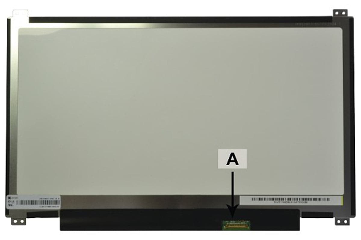 2-Power 13.3" 1366X768 WXGA HD LED Matte eDP