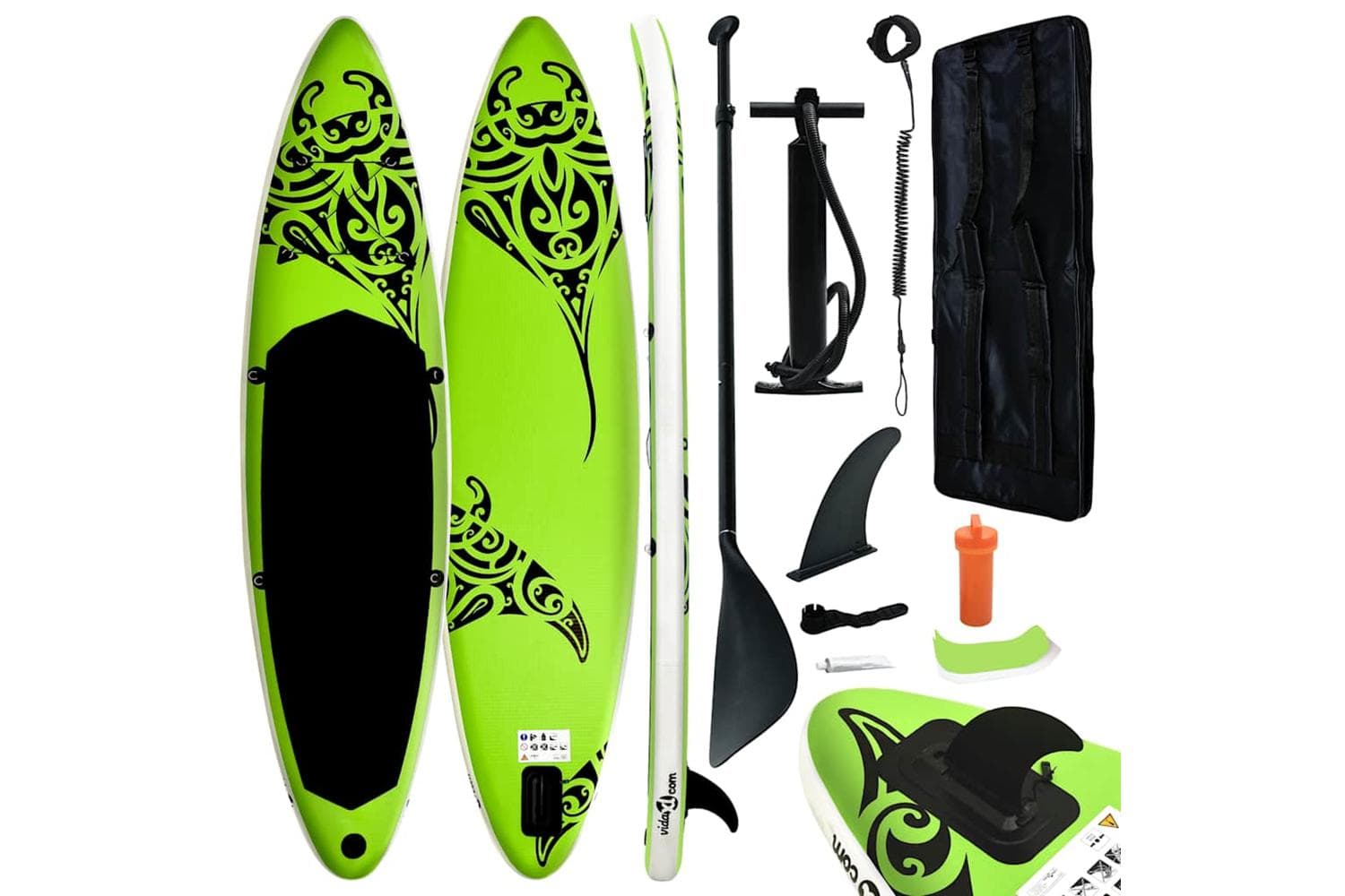 Vidaxl Inflatable Stand Up Paddle Board Set