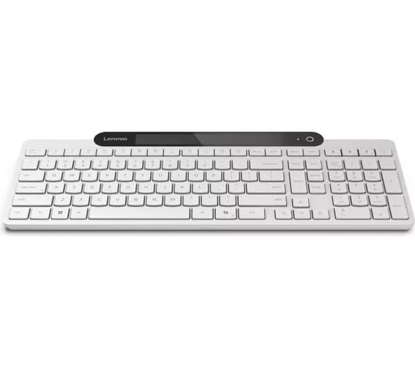 LENOVO 800 Self-Charging Wireless Keyboard - White