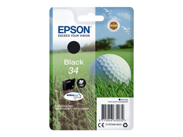 EPSON - 34 - black - original - ink cartridge