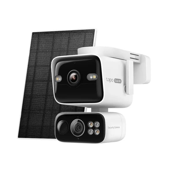 Tapo C675D 4K Dual-Lens Solar-Powered Pan/Tilt Security Camera Kit | Tapo C675D KIT