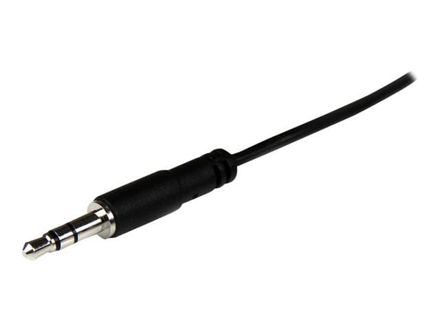 STARTECH.COM - Startech 2m Slim 3.5mm Stereo Extension Audio Cable - Male / Female - Headphone Audio Extension Cable Cord - 2x Mini Jack 3.5mm - 2 m (MU2MMFS) - audio extension cable - 2 m