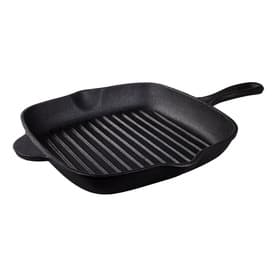 Tramontina Pre-Seasoned Cast Iron Square Griddle Pan 27cm