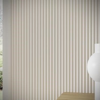 Paintable Fluted Wall Panel - 240cm x 60cm - Delamere