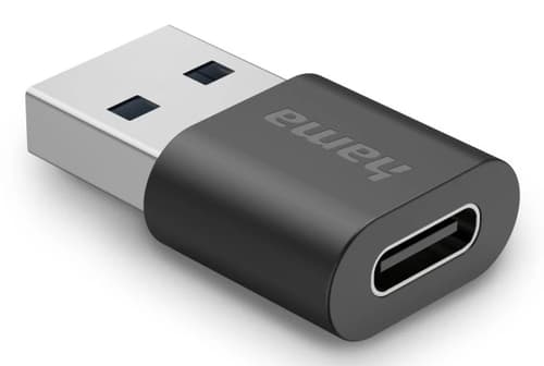 HAMA - USB3.2 ADPT USBA PLUG-USBC SOCKET