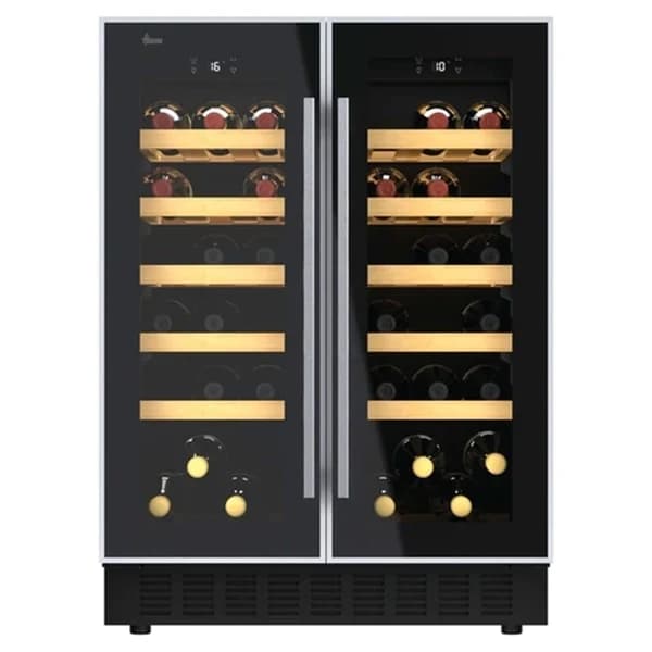 Hoover H-Wine 700 38 Bottles Freestanding Wine Cooler - Black | HWCB60DUK/N