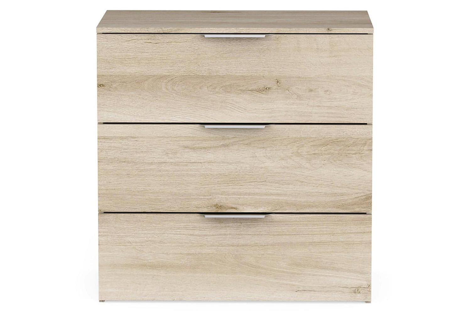 Ghost Chest of Drawer | 3 Drawer | Oak Effect