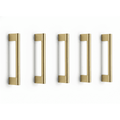Brushed Brass Ashford Handle Pack of Five