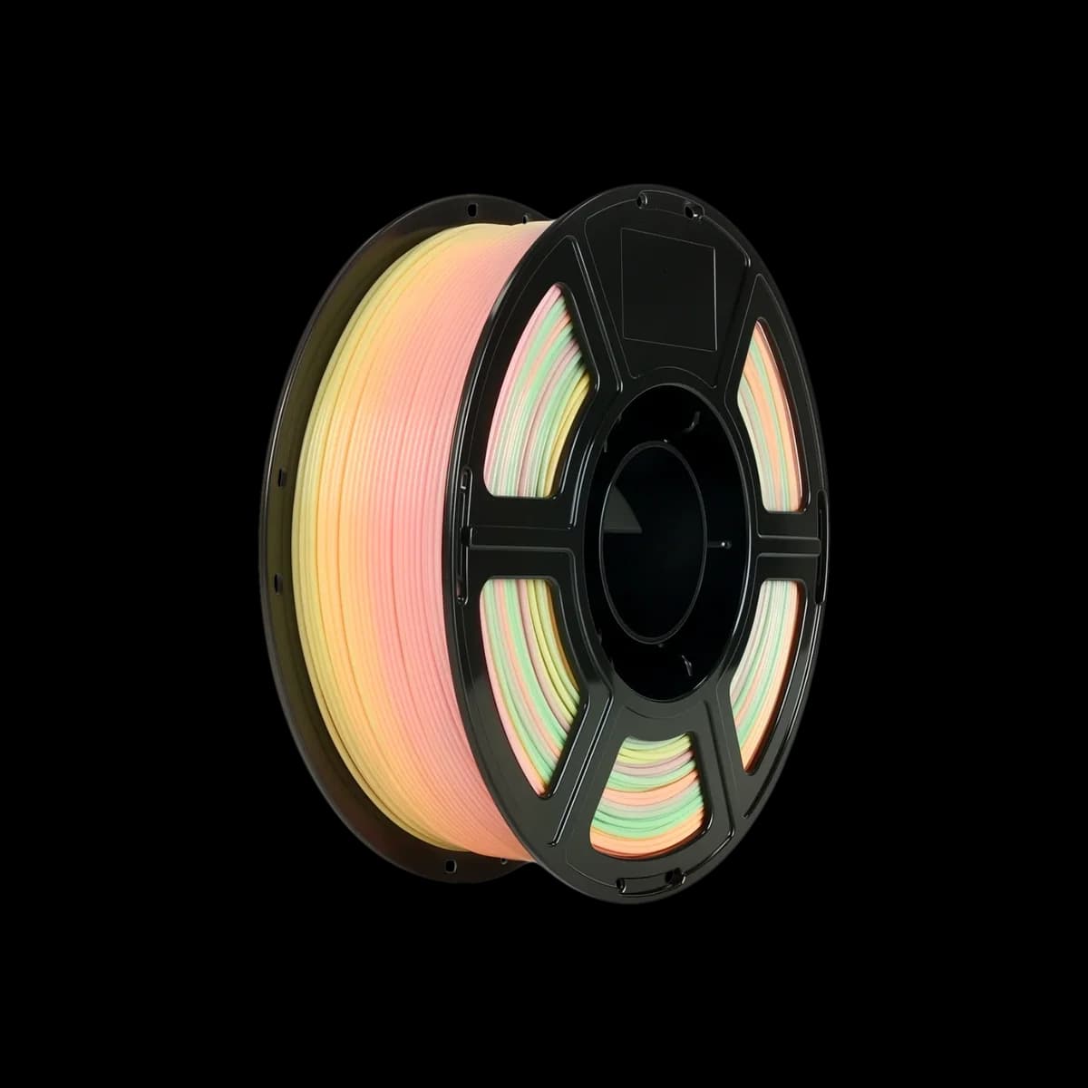 Flashforge HS PLA Rainbow 3D Printing Filament 1.75mm 1kg - Luminous Melody | 90010587002