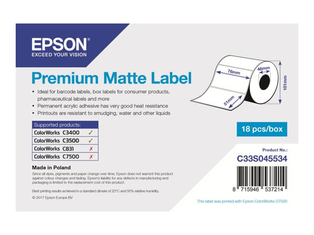 Epson Premium Labels