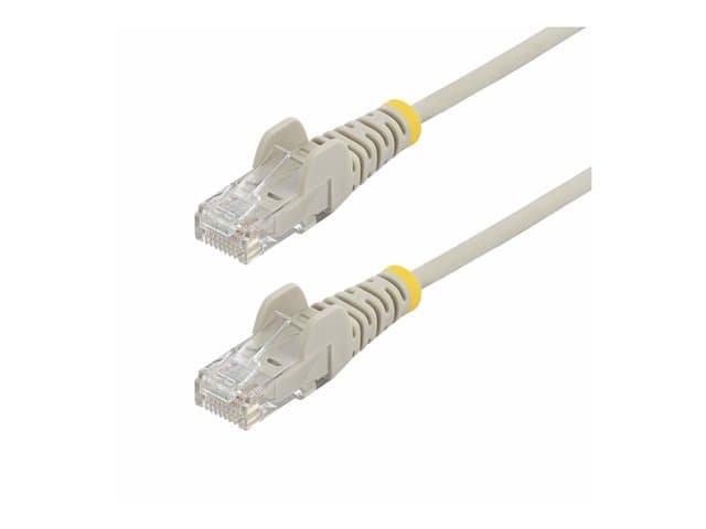 STARTECH.COM - Startech 7m Gray Slim CAT6 Ethernet Cable, Snagless, 28AWG, LSZH - patch cable - 7 m - grey
