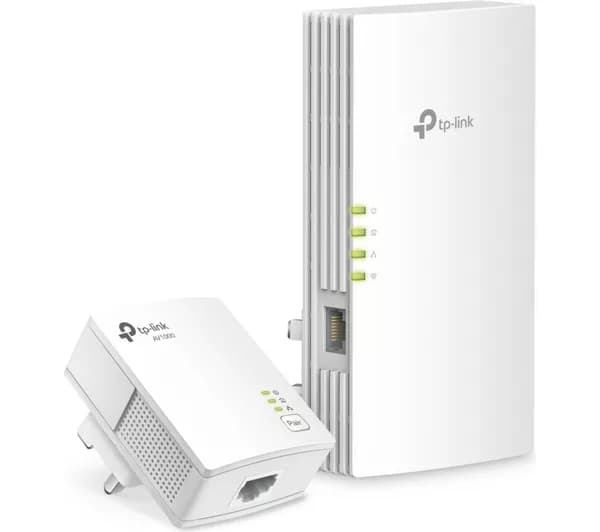 TP-LINK TL-WPA7817 AV1000 WiFi Powerline Adapter Kit - Twin Pack