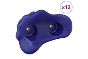 Vidaxl Climbing Hold 12 Pcs Blue 100 X 67 X 43 Mm Pp