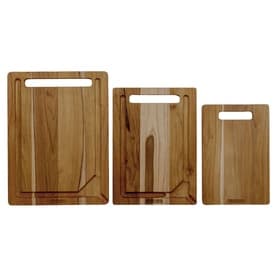 Tramontina 3-Piece Teak Wood Cutting Board Set