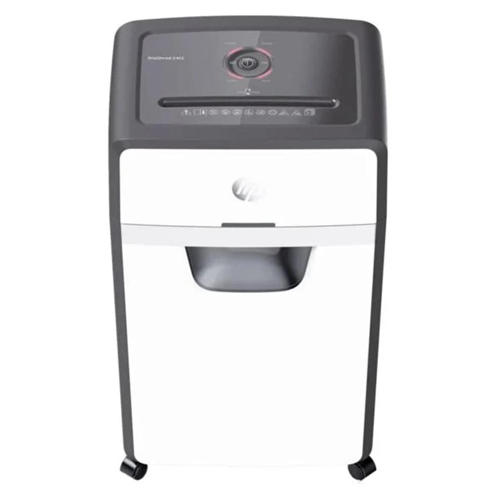 HP OneShred 24 Cross Cut 30L Shredder - Black & White | HP2807