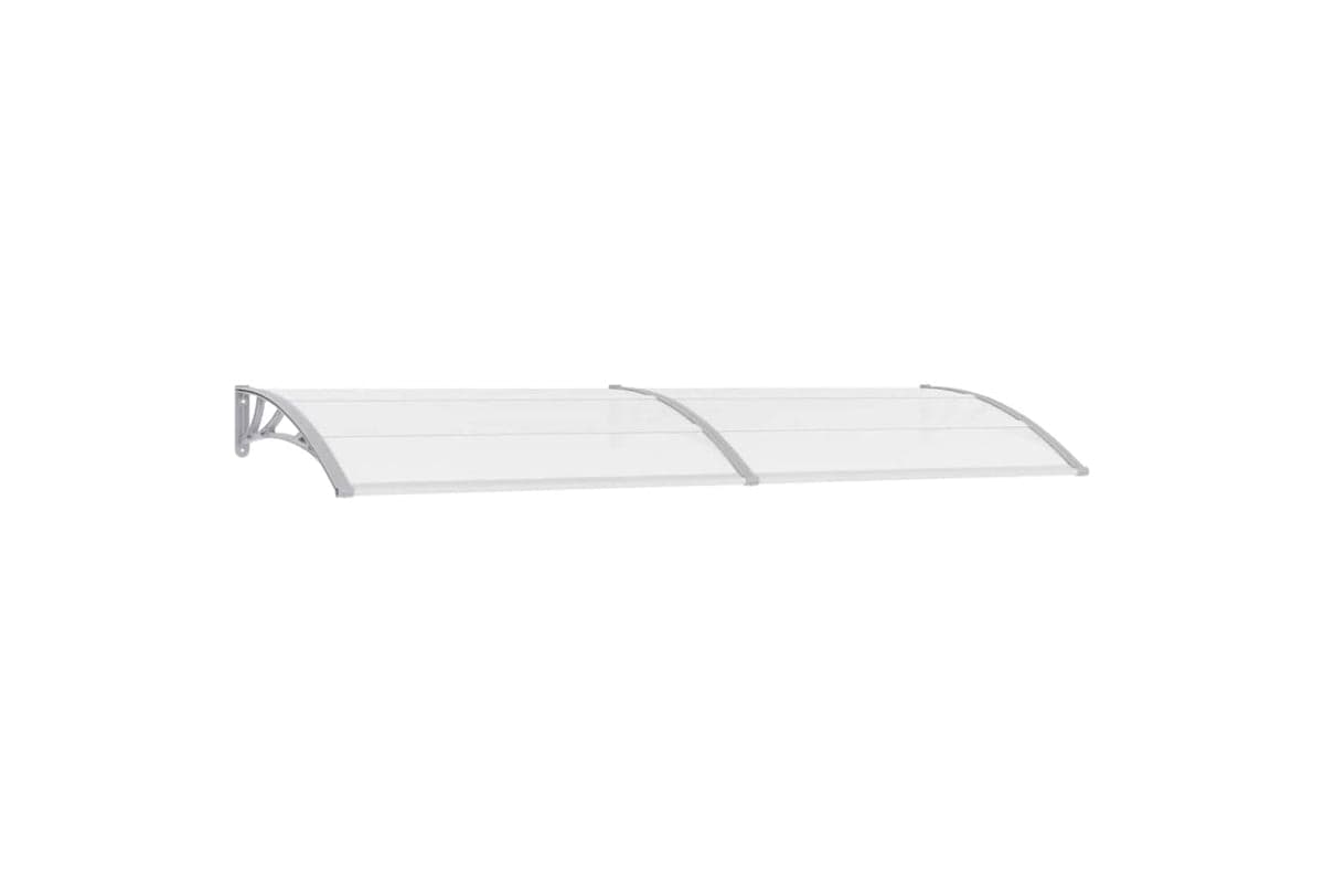 vidaXL 45632 Door Canopy Grey 300x100cm Pc