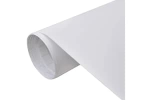 vidaXL 210704 Car Films 2 Pcs Matt White 100x150cm