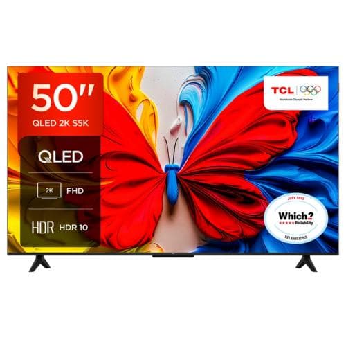 TCL            50INCH 1080P QLED SMART TV