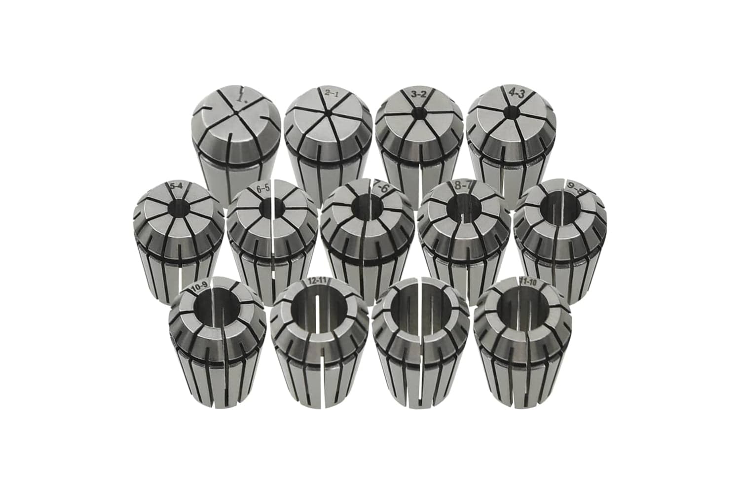 Vidaxl 146722 Er20 Collets 13 Pcs Turning Tool Set
