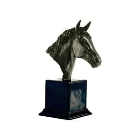 Horse Head Large Bronze Ornament