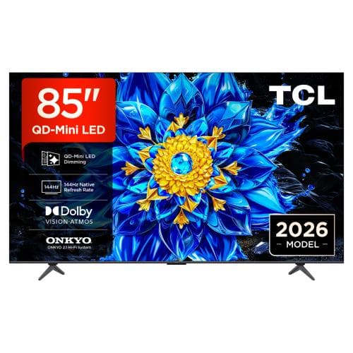 TCL            85INCH 100HZ 4K MINI LED SMART TV