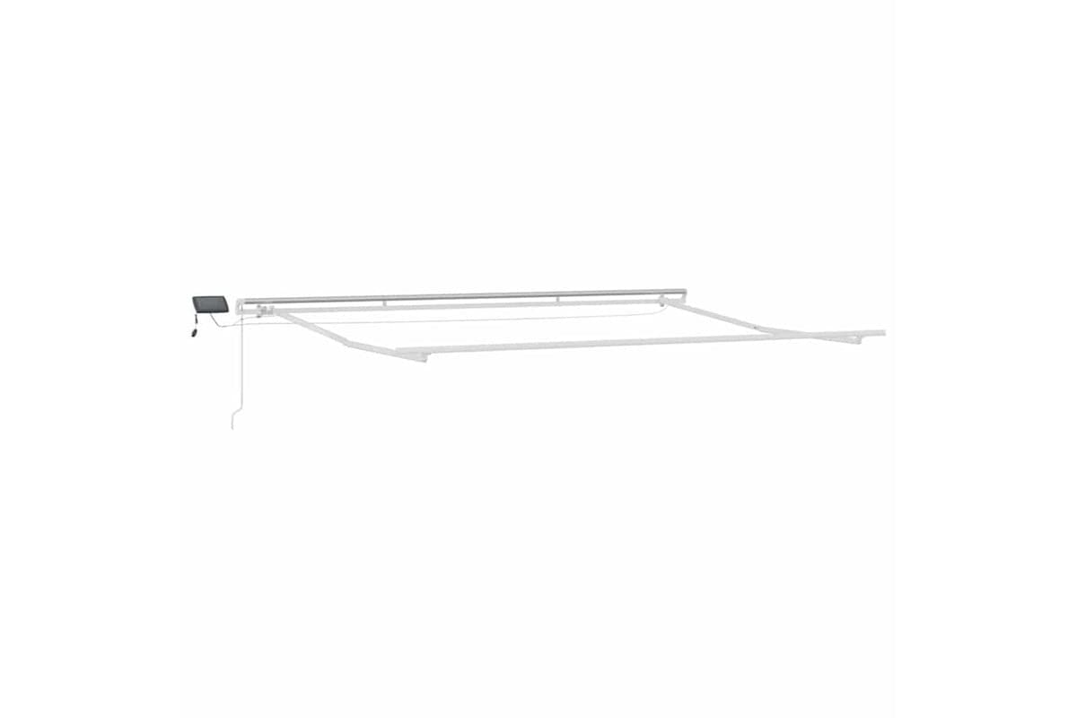Vidaxl Awning With White 45 X 3 M Metal