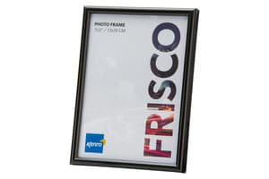 Frisco 8x12" Photo Frame | Black