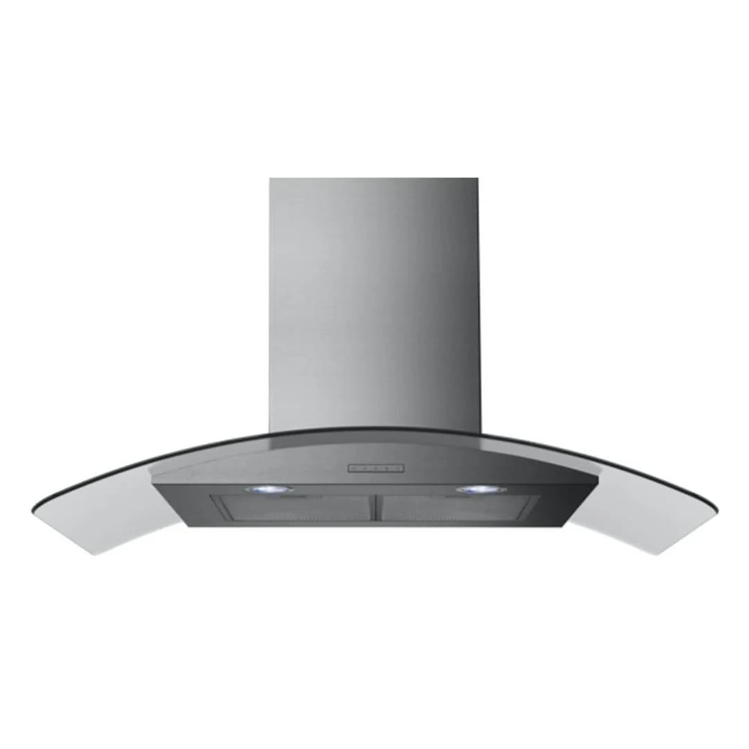 Belling 90cm Curved Glass Chimney Hood