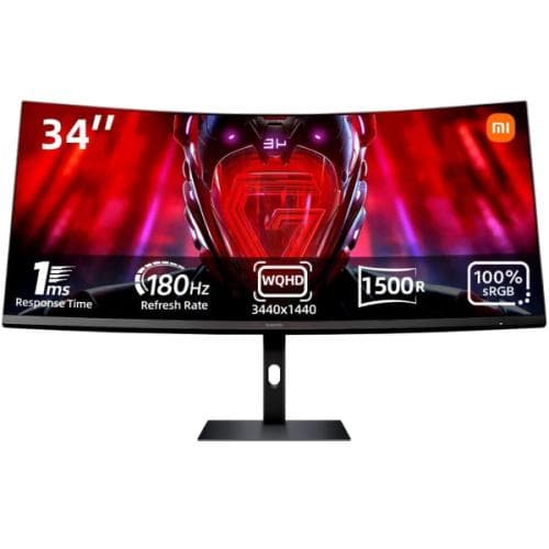 XIAOMI            CURVED GAMING WQHD 3440X1440 180HZ 1MS RESPONDE