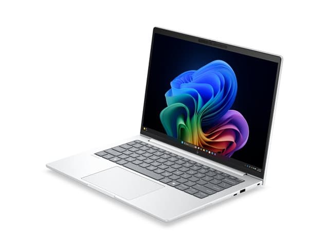 HP - EliteBook 8 G2i Notebook Next Gen AI - Copilot+ PC - Intel Core Ultra 5 - 335 / up to 4.6 GHz - vPro - Win 11 Pro - Intel Graphics - 32 GB RAM - 512 GB SSD NVMe - 14" IPS 1920 x 1200 - Wi-Fi 7, Bluetooth 6.0 - glacier silver aluminium - kbd: UK - with