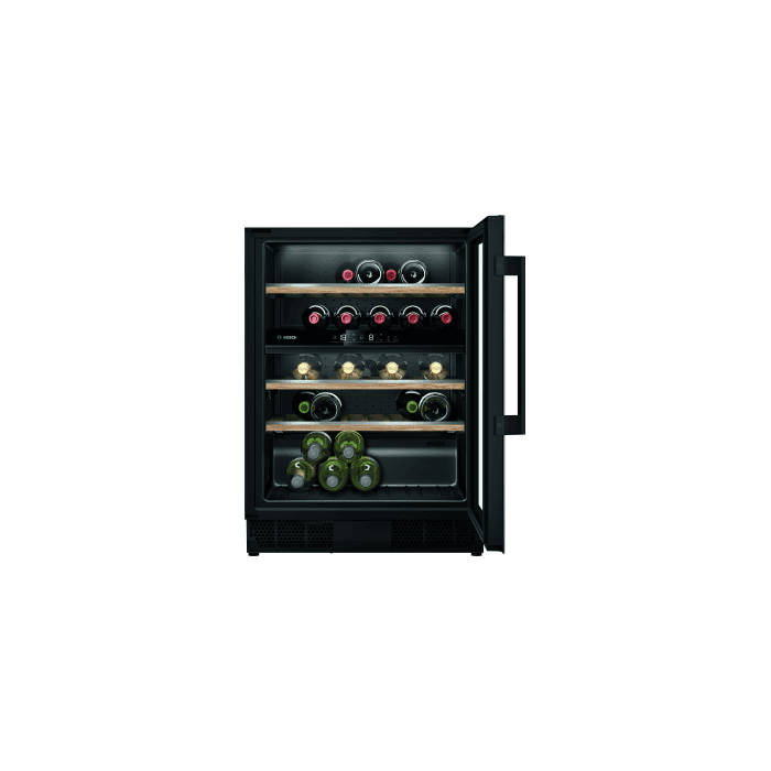 Bosch, Series 6, KUW21AHG0G, Integrated Wine Cooler, Black
