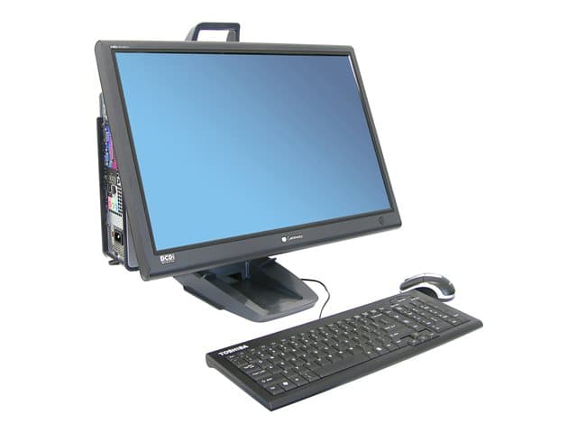 ERGOTRON - Neo-Flex - monitor/desktop stand - lift, secure clamp