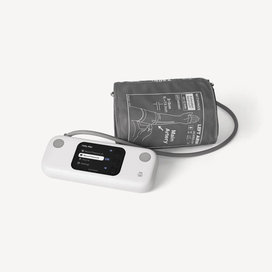 Withings BPM Vision Wi-Fi Upper Arm Blood Pressure Monitor | 78-WPM07-08