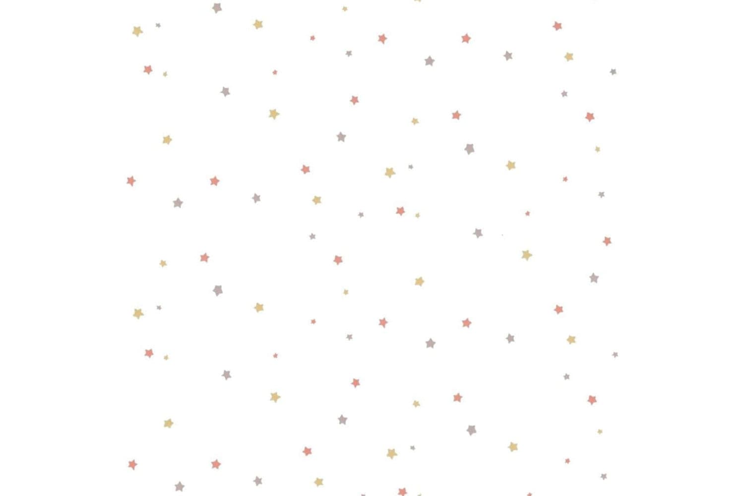 Noordwand 444888 Wallpaper Mondo Baby Little Stars Pink And White