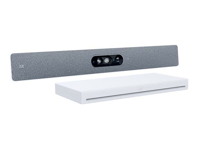 CISCO - Webex Room Kit EQ - Video conferencing kit (Cisco Webex Quad Camera, Cisco Webex Codec EQ) - Certified for Microsoft Teams Rooms - carbon black - power adapter included