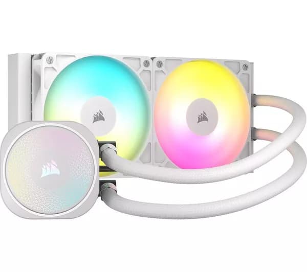 CORSAIR Nautilus 240 RS ARGB Liquid 240 mm CPU Cooler - RGB LED, White