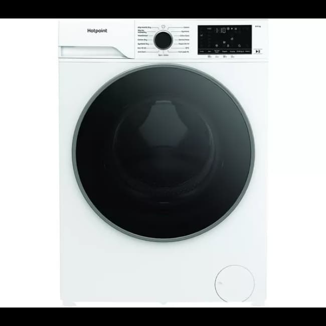 Hotpoint AntiStain Washer Dryer 8/6kg 1400sp - White | HBD8680ANTISTAIN