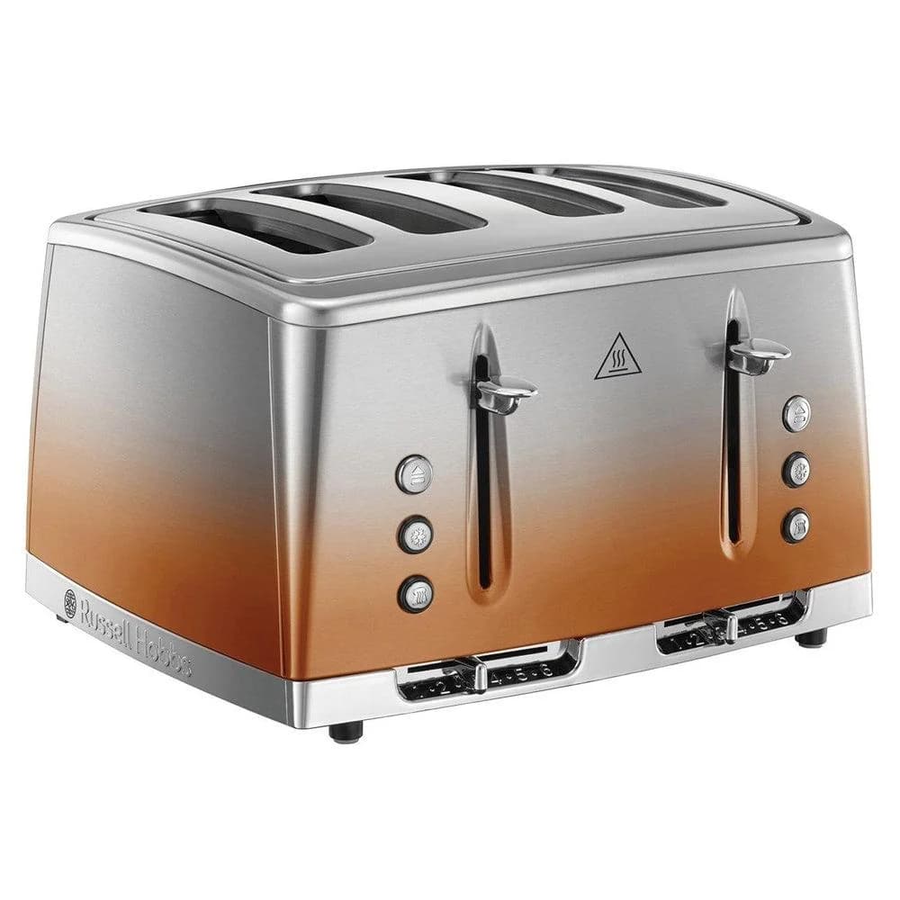 Russell Hobbs Eclipse 2400W 4 Slice Toaster - Copper Sunset | 25143