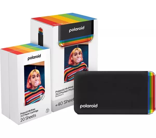 POLAROID Hi-Print Gen2 Photo Printer Everything Box - Black