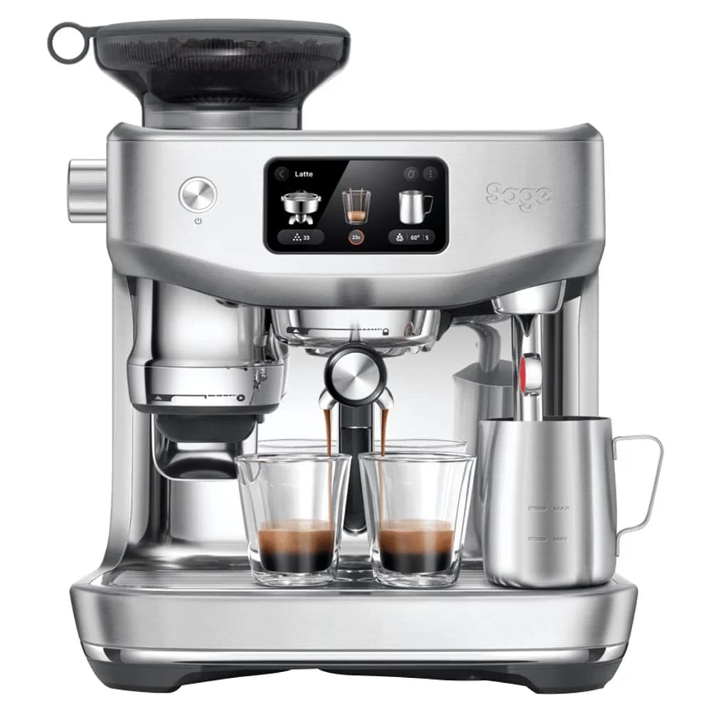 Sage The Oracle Jet Bean to Cup Espresso Coffee Machine - Brushed Stainless Steel | SES985BSS4GUK1