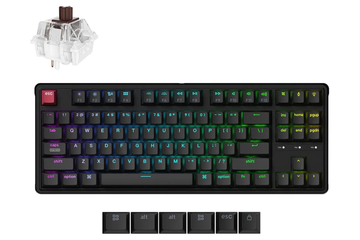 Keychron C3 Pro 8K QMK Wired Custom Mechanical Keyboard